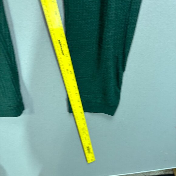 Beyond Yoga Living Easy Waffle Knit Pant XL Green Stretch Drawstring Pants - Picture 7 of 11